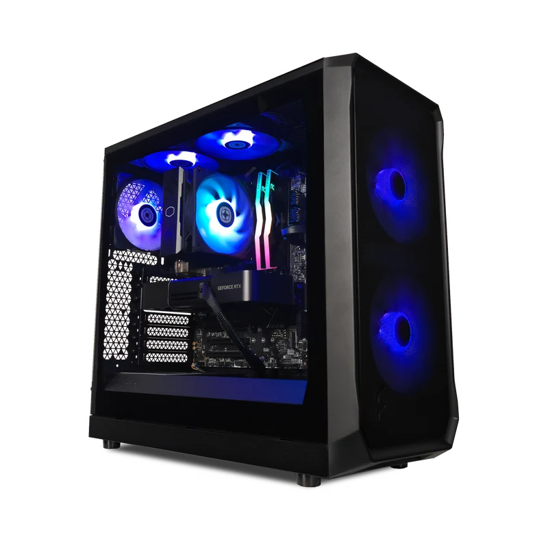 XOTIC PC 1440p High FPS Gaming PC, Intel Core i5-14400F, NVIDIA GeForce RTX 5070, 16GB DDR4, 2TB SSD