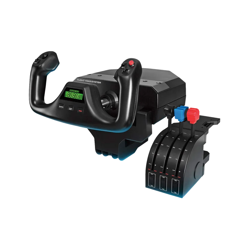 Logitech G PRO Flight Yoke System with Throttle Quadrant for PC Flight Simulation