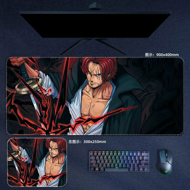 Tapis de souris one piece "Shanks le roux"