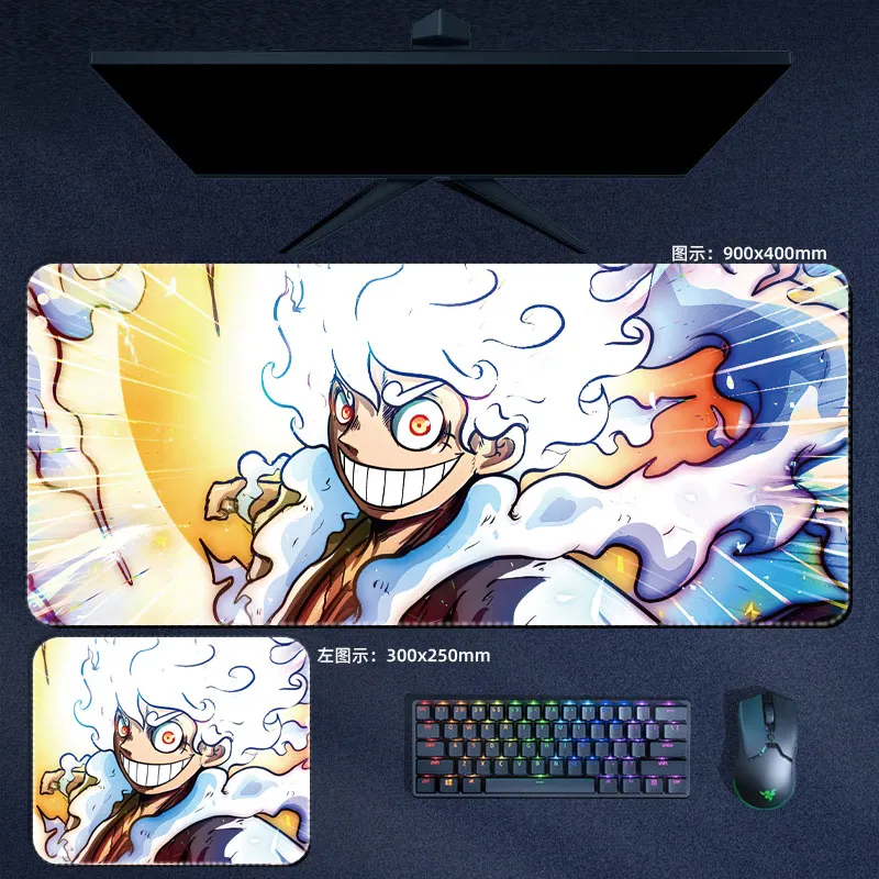 Tapis de souris Luffy transformation gear 5