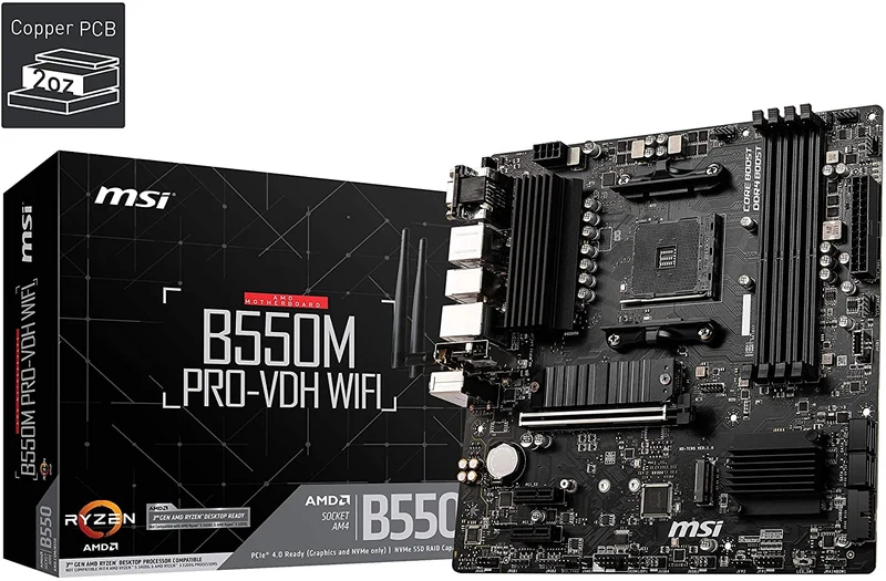 MSI B550M PRO-VDH WIFI