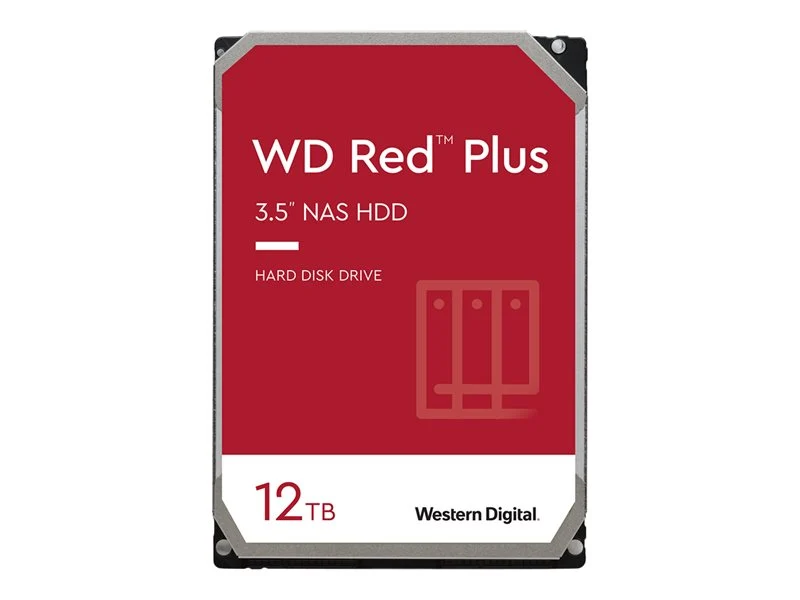 Western Digital Red Plus WD120EFGX 12TB 7200 tr/min 512 Mo 3.5" Série ATA III