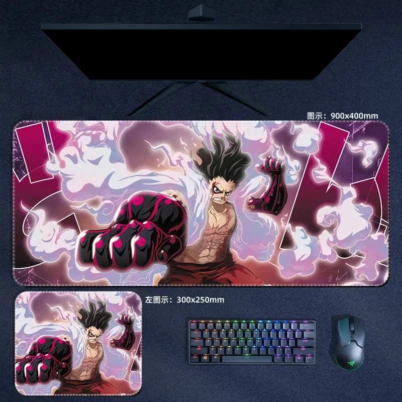 Tapis de souris one piece "Luffy Gear 4"