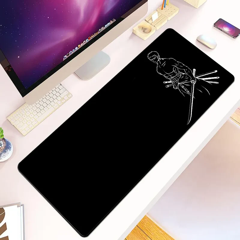 Tapis de souris One Piece ZORO Noir et blanc