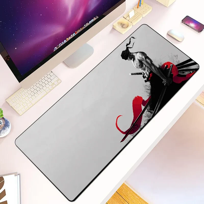 Tapis de souris One Piece ZORO Fond gris