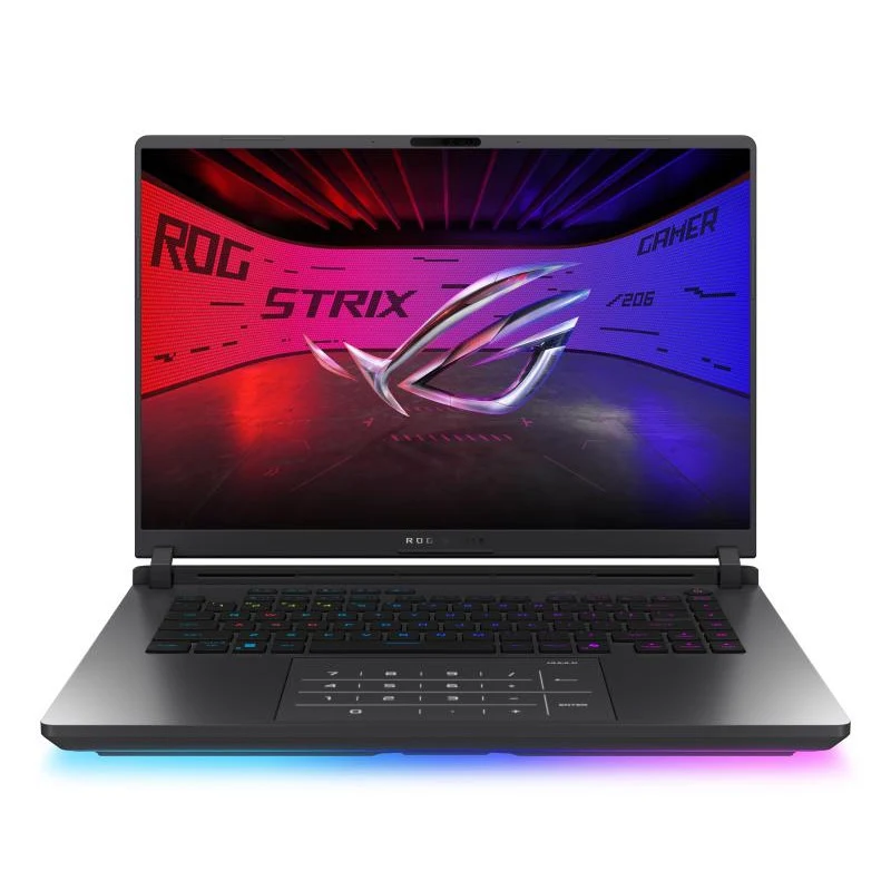 ASUS ROG Strix G16 G615LM-ISCS5233W Intel Core Ultra 9 275HX Ordinateur portable 40,6 cm (16") WQXGA 32 Go DDR5-SDRAM 1 To SSD NVIDIA GeForce RTX 5060 Wi-Fi 7 (802.11be) Windows 11 Home Noir, Gris