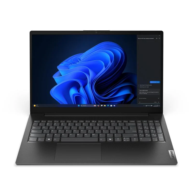 Lenovo V15 G5 IRL Intel® Core® i3 i3-1315U Ordinateur portable 39,6 cm (15.6") Full HD 16 Go DDR5-SDRAM 512 Go SSD Wi-Fi 6 (802.11ax) Windows 11 Home Français Noir