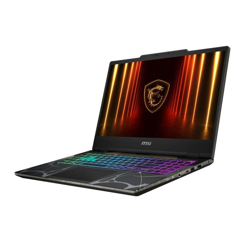 MSI Cyborg A15 AI B2HWFKG-009FR AMD Ryzen® 7 260 Ordinateur portable 39,6 cm (15.6") Full HD 16 Go DDR5-SDRAM 512 Go SSD NVIDIA GeForce RTX 5060 Wi-Fi 6E (802.11ax) Windows 11 Home Noir