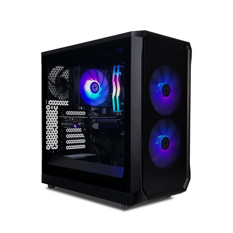 XOTIC PC Focus Essential Gaming PC, NVIDIA GeForce RTX 3050, Ryzen 5 5500, 16GB DDR4, 1TB SSD