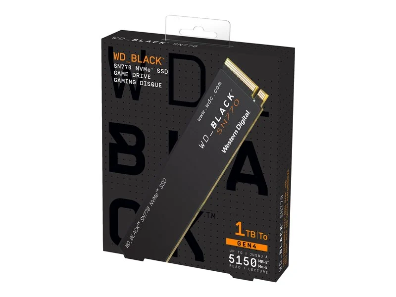 Western Digital WD_Black SN770 2To M.2 Nvme PCIe 4.0