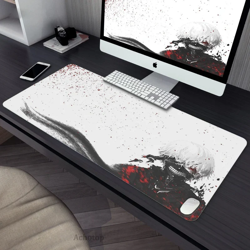 mousepad Tokyo Ghoul kaneki ken cheveux blanc