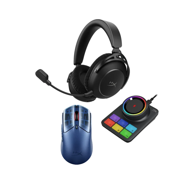 HyperX Offre Groupée - Cloud Alpha 2 Sans Fil + Pulsefire Haste 2 S