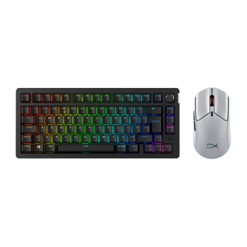 HyperX Offre Groupée - Alloy Rise 75 Sans fil + Pulsefire Haste 2 Pro