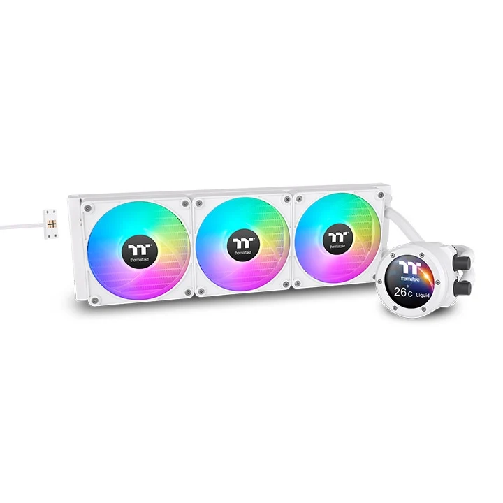 TH420 V2 Ultra EX ARGB Snow White AIO Wasserkühlung - LCD-Display