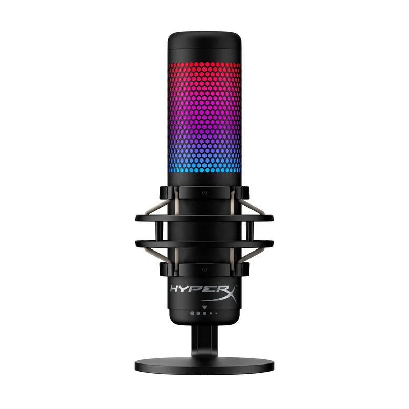 HyperX QuadCast S – Microphone USB – Éclairage RGB