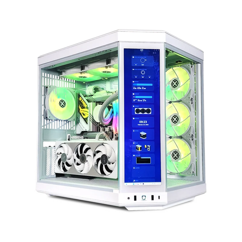 XOTIC PC Y70 Ghost Ultimate Optimized Gaming PC, Intel Core Ultra 9 285K, NVIDIA GeForce RTX 5080, 32GB RAM, 2TB SSD