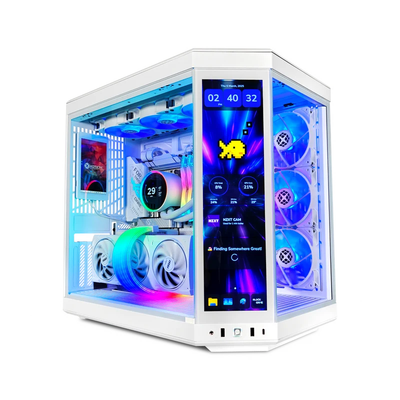 XOTIC PC Y70 X3D Ghost Optimized Gaming PC, AMD Ryzen 7 9800X3D, NVIDIA GeForce RTX 5080, 32GB RAM, 2TB SSD