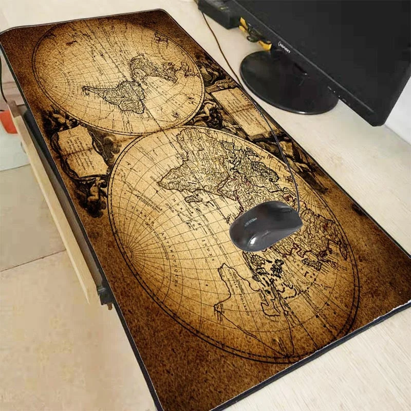 Tapis de souris XXL globe terrestre