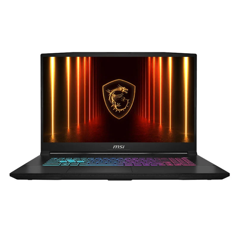 MSI Katana 17 HX B14WFK-007FR Intel® Core® i7 i7-14650HX Ordinateur portable 43,9 cm (17.3") Quad HD 16 Go DDR5-SDRAM 1 To SSD NVIDIA GeForce RTX 5060 Wi-Fi 6E (802.11ax) Windows 11 Home Français Noir
