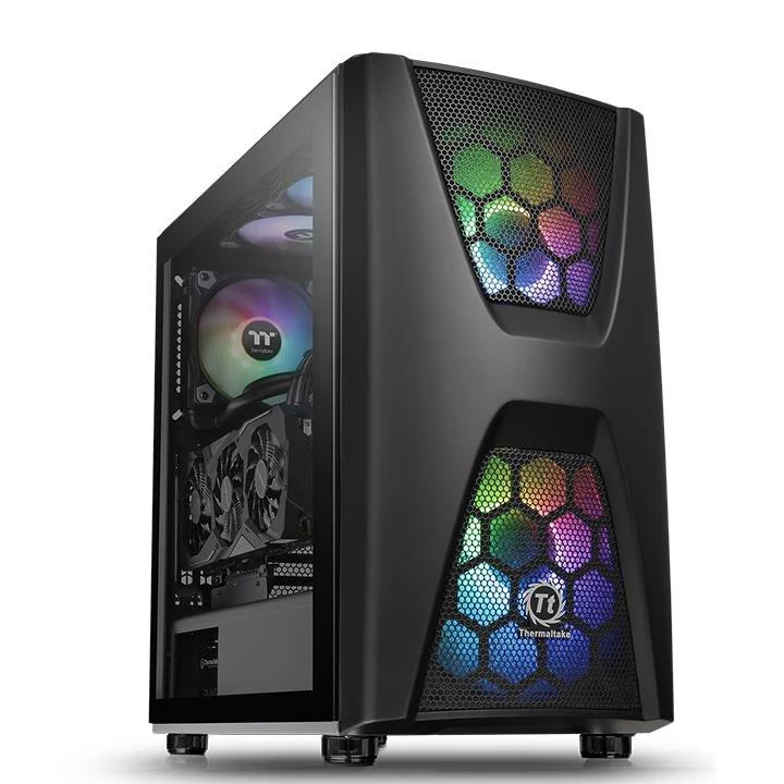 Commander C34 TG ARGB Black PC Gehäuse