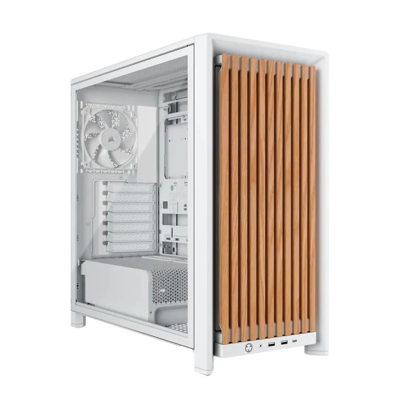 CORSAIR FRAME 4000D WOOD RS, WHITE