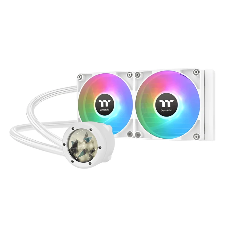 TH240 V2 Ultra ARGB Snow White AIO Wasserkühlung - LCD-Display