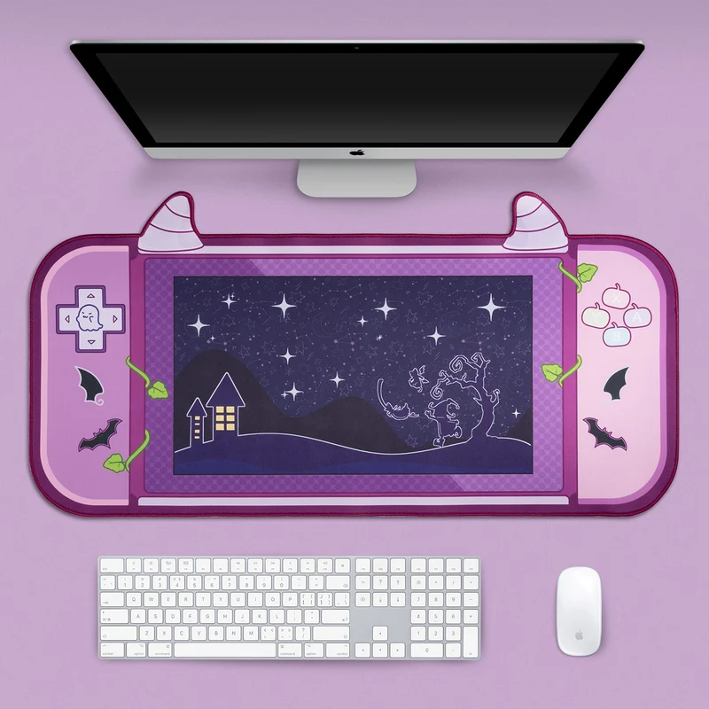 Tapis de souris XXL Kawaii Halloween