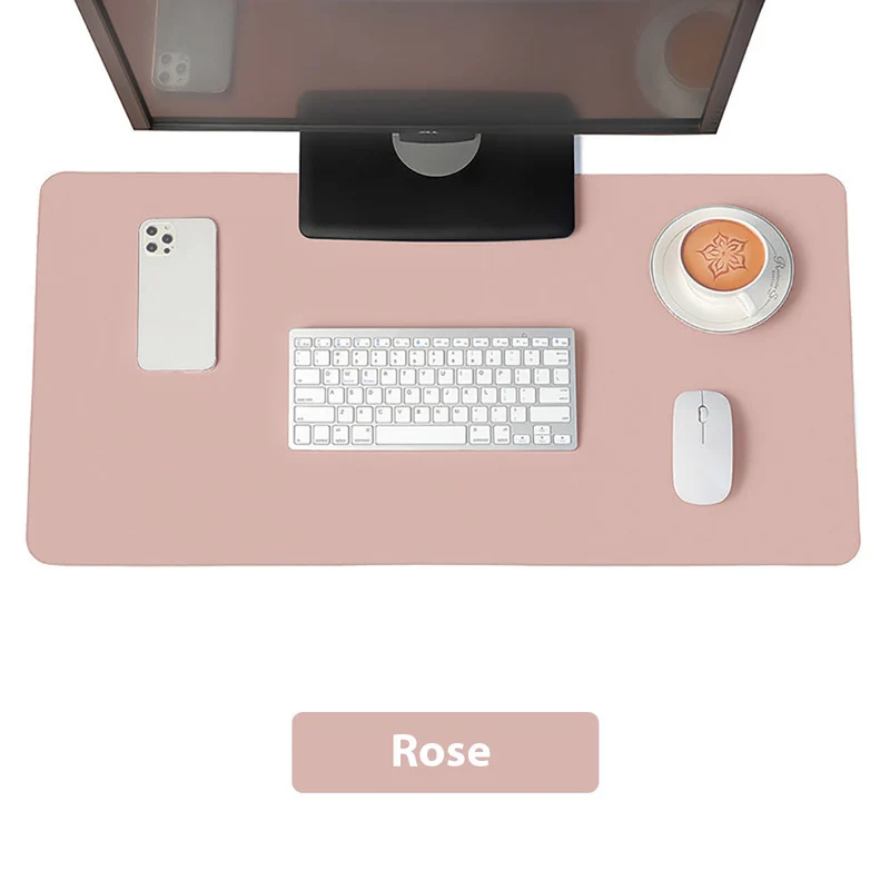 Tapis de souris XXL cuir rose