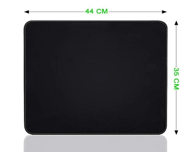 Tapis de souris noir 44X35 cm