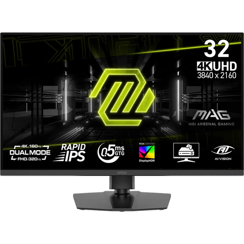 MSI MAG 322URDF E16 - 32" 4K/UHD, 3840 x 2160, 160Hz, Gaming Monitor