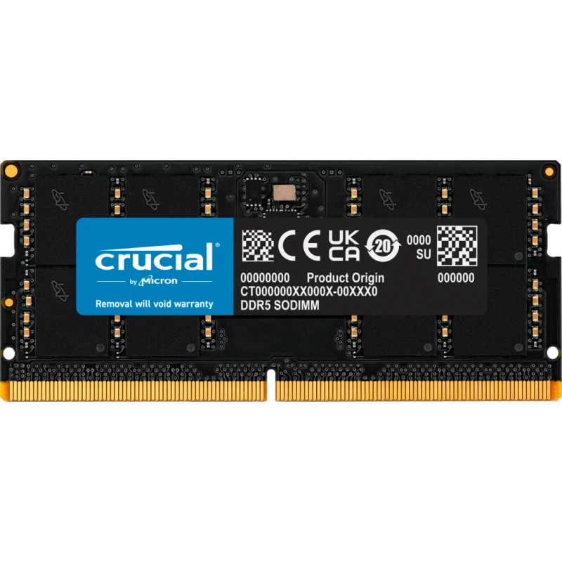 CRUCIAL SODIMM 32G (1x32G) DDR5-5600 *CT32G56C46S5T