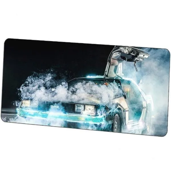 Tapis De Souris XXL Retour Vers Le Futur La DeLoreane