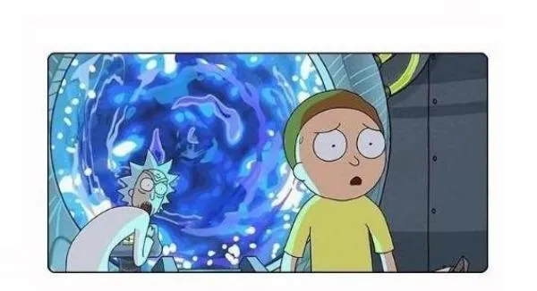 Tapis de souris manga Rick et Morty Original
