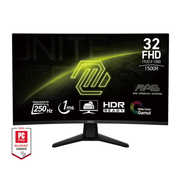 Moniteur MSI MAG 32C6X 32" Curved