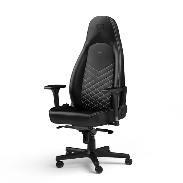 Chaise Gaming Noblechairs ICON Black/Platinum White