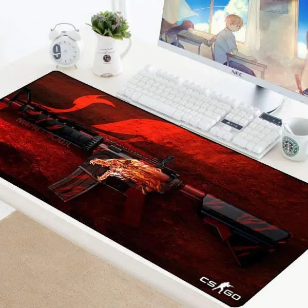Tapis de souris XXL Arme CSGO M4A4 Howl