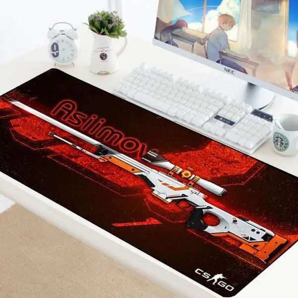 Tapis de souris XXL Arme CSGO Sniper