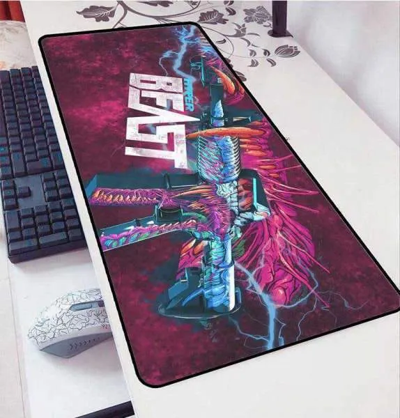 Tapis de souris XXL Arme CSGO M4 Super Monstre