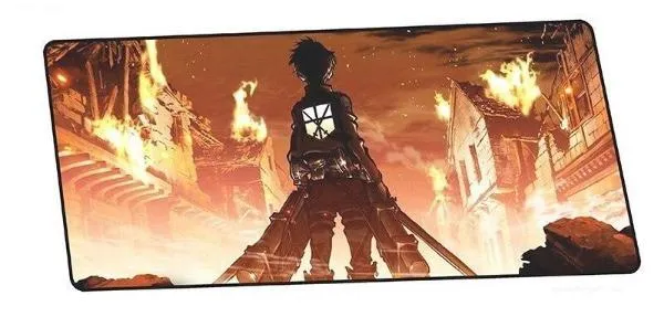 Tapis De Souris Attaque Des Titans Guerre