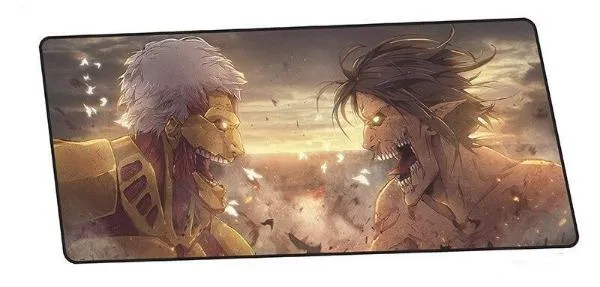 Tapis De Souris Attaque des Titans Titan Cuirassé VS Assaillant