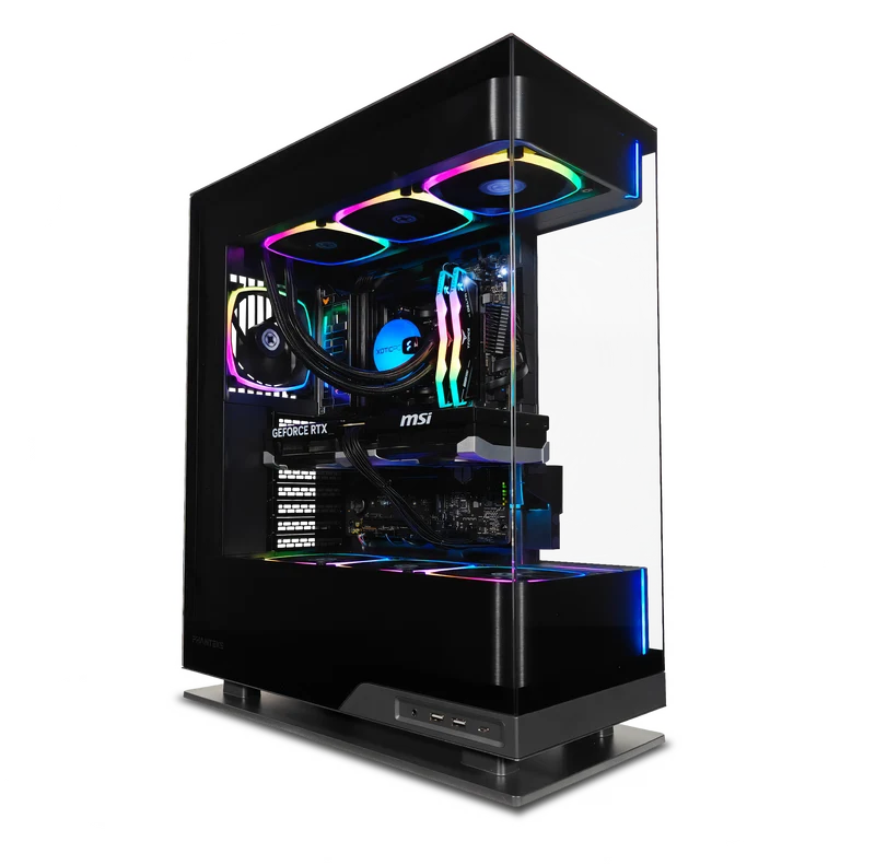 XOTIC PC Evolv X2 Gaming PC, NVIDIA GeForce RTX 5070 Ti, Ryzen 7 9700X, 32GB DDR5, 2TB SSD