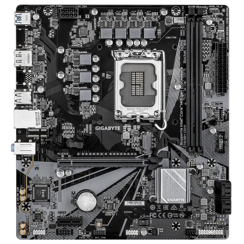 GIGABYTE H610M D3W DDR5
