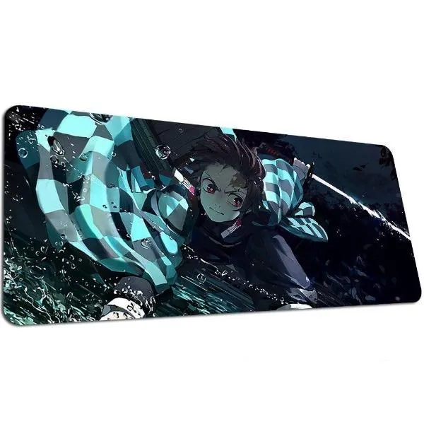 Tapis de souris Manga Demon Slayer Tanjiro Combat