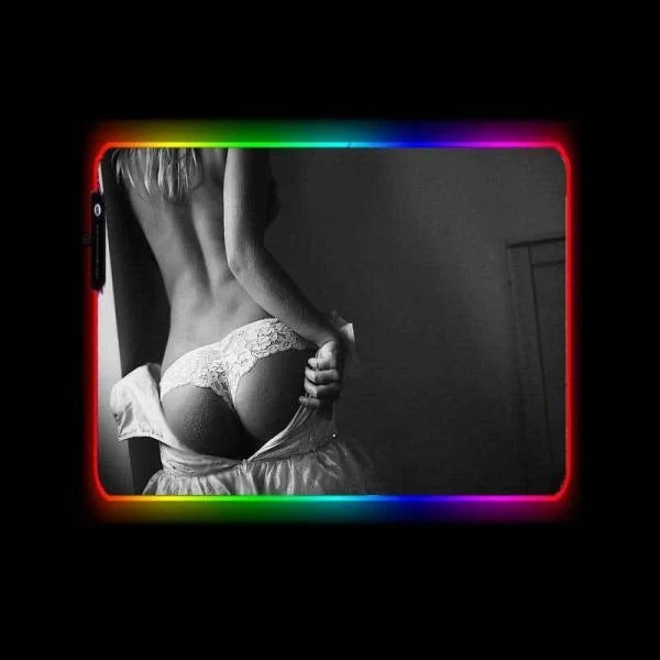 Tapis de Souris RGB XL Fille Sexy