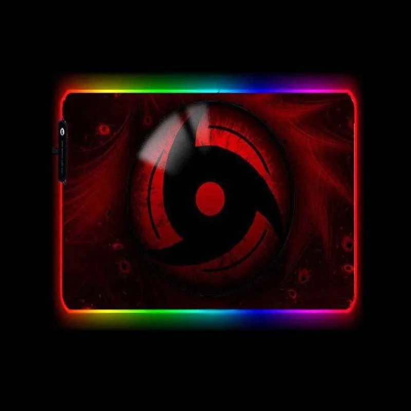 Tapis de Souris RGB XL Mangekyou Sharingan