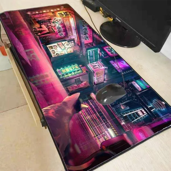 Tapis de souris XXL Nuit Rose