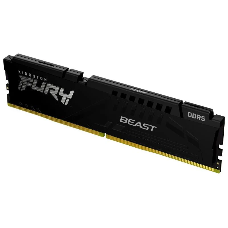 KINGSTON 16G (1x16G) D5 5200Mhz FURY BEAST BLACK XMP