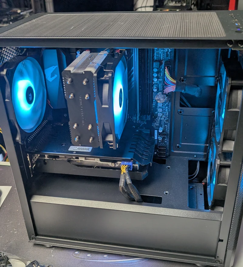 PC GAMING Ryzen7 3700 RTX3060ti 16Go DDR4 SSD WiFi BT