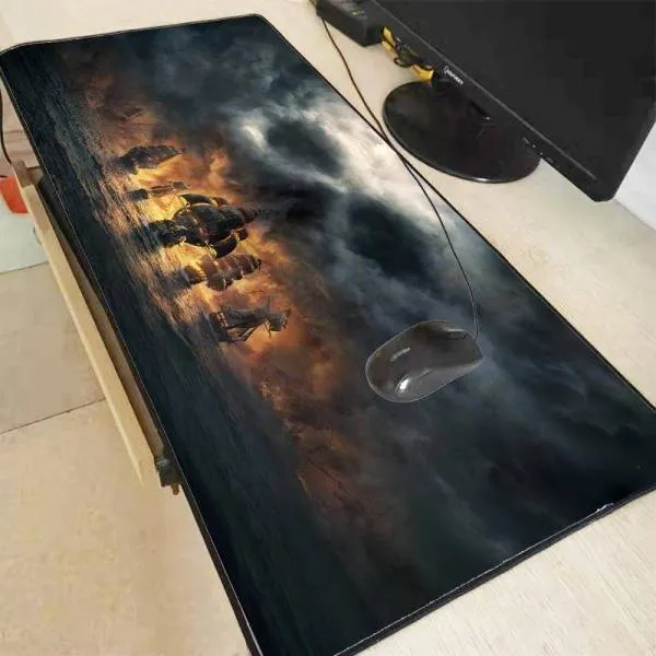 Tapis de Souris XXL Bateaux Pirates