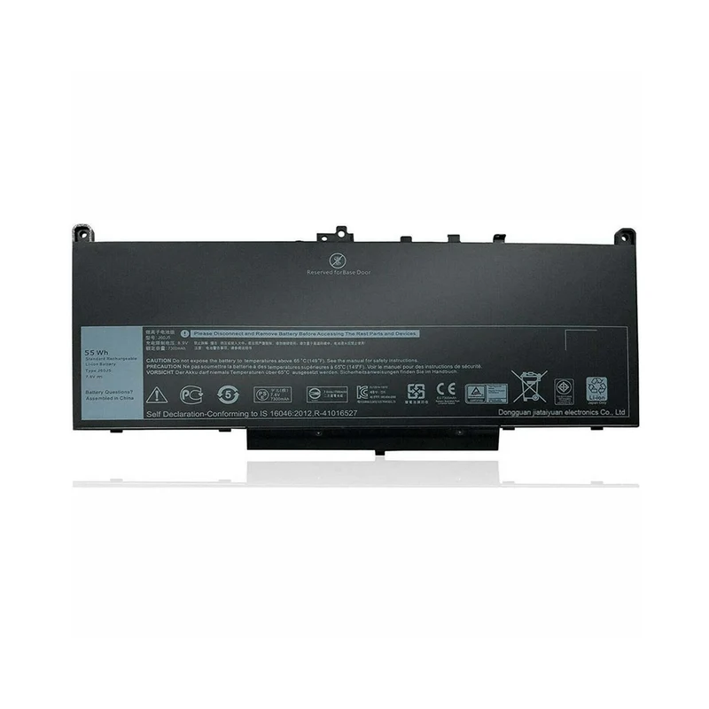Batterie pour Pc Portable Dell Latitude Série E7270 E7470 MC34Y 7.6V 55WH